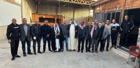 عقد راية الصلح في رهط بين عائلة الجبور وعائلتي العبرة وابو موسى